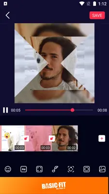 Video editor android App screenshot 2