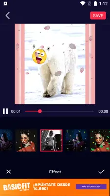 Video editor android App screenshot 4